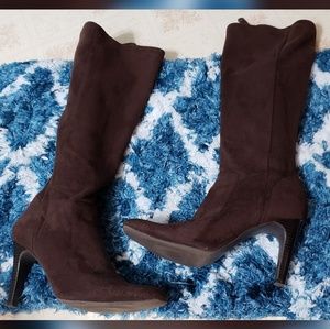 Chocolate Brown Knee High Boots